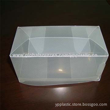 Clear PP folding box for packaging